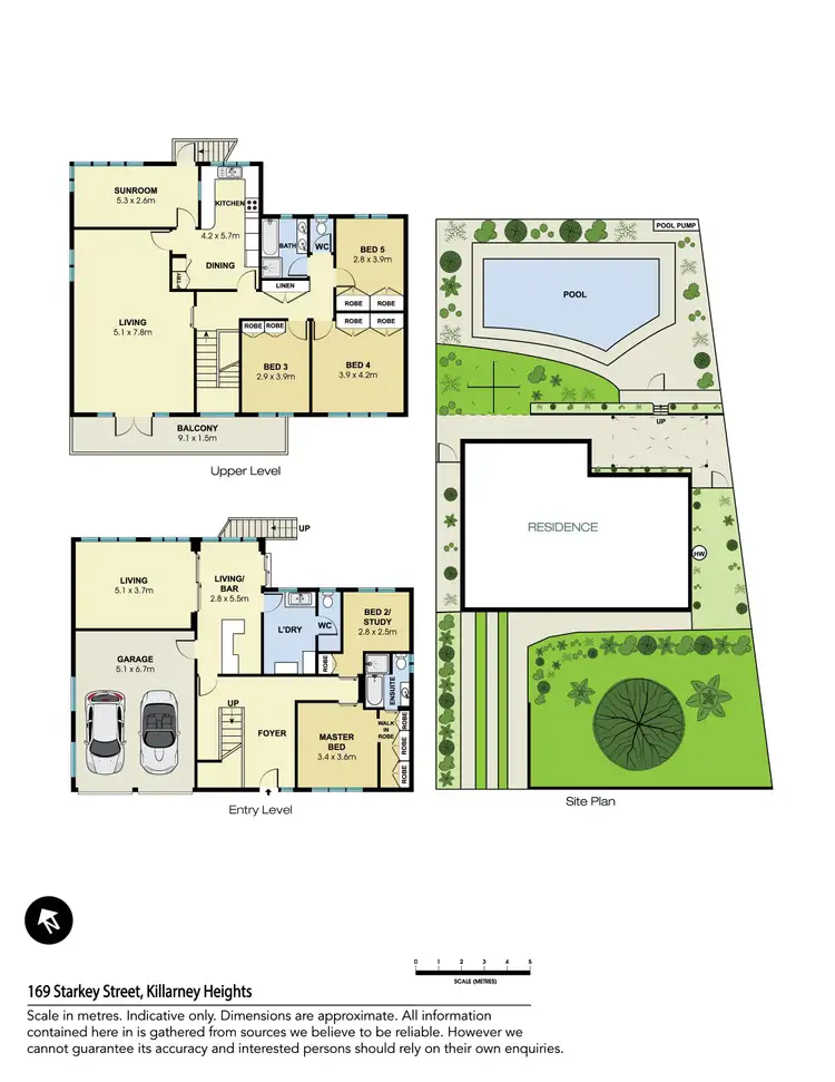 Floorplan of Homely house listing, 169 Starkey Street, Killarney Heights NSW 2087