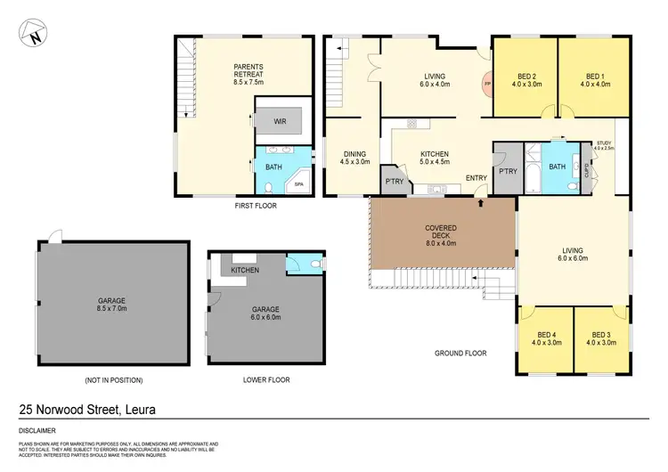 Floorplan of Homely house listing, 25 Norwood Street, Leura NSW 2780