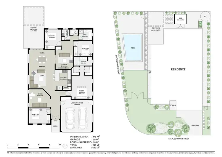 Floorplan of Homely house listing, 1 Maplespring Street, Sippy Downs QLD 4556