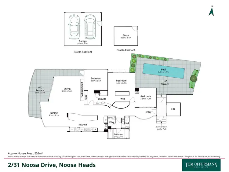 Floorplan of Homely unit listing, 2/31 Noosa Drive, Noosa Heads QLD 4567