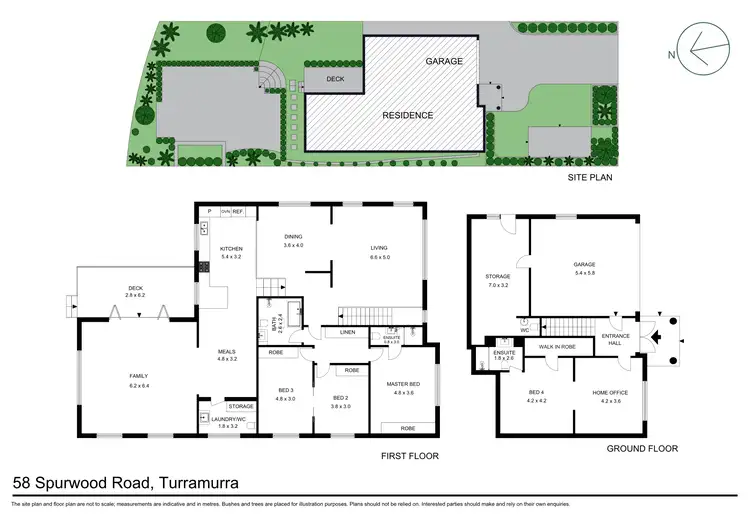Floorplan of Homely house listing, 58 Spurwood Road, Turramurra NSW 2074