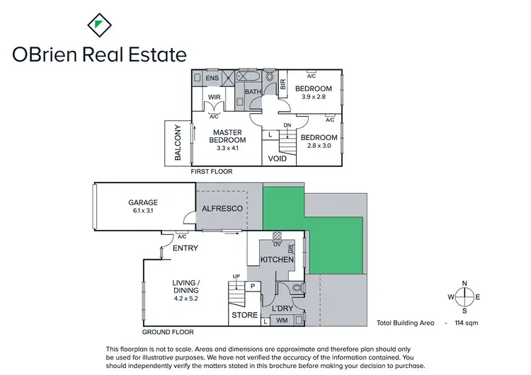 Floorplan of Homely townhouse listing, 20 Everest Drive, Cheltenham VIC 3192