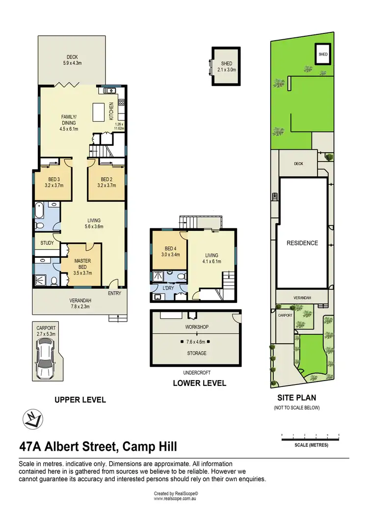 Floorplan of Homely house listing, 47a Albert Street, Camp Hill QLD 4152