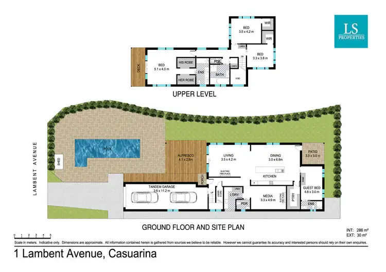 Floorplan of Homely house listing, 1 Lambent Avenue, Casuarina NSW 2487