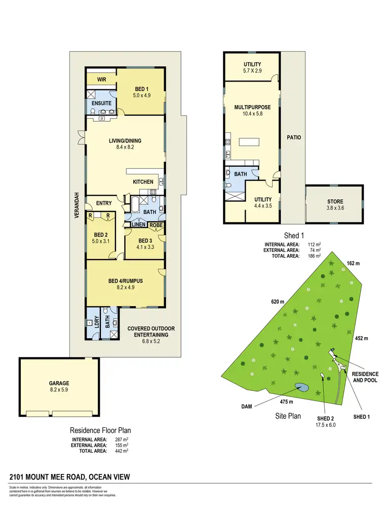 Floorplan of Homely house listing, 2101 Mount Mee Road, Ocean View QLD 4521