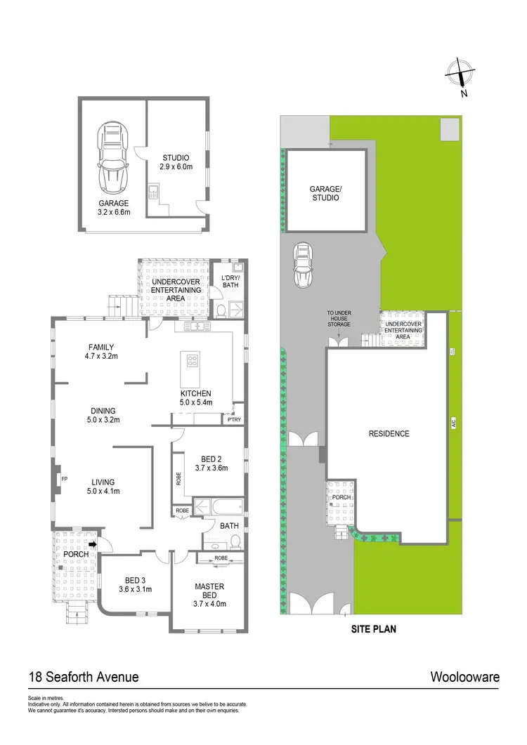 Floorplan of Homely house listing, 18 Seaforth Avenue, Woolooware NSW 2230