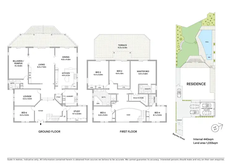 Floorplan of Homely house listing, 53A Bayview Street, Tennyson Point NSW 2111