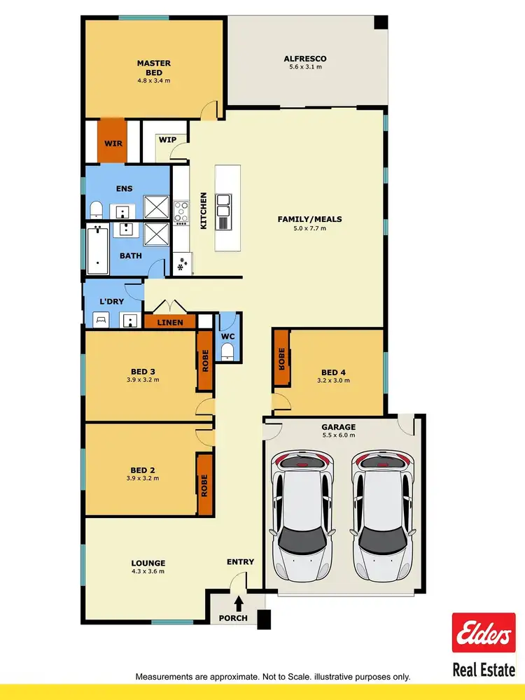 Floorplan of Homely house listing, 22 Nuttall Street, Mambourin VIC 3024