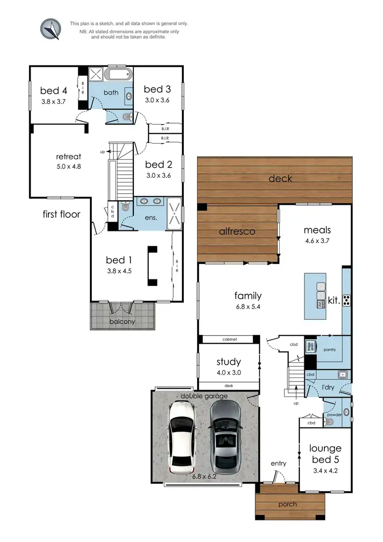 Floorplan of Homely house listing, 91 The Range Boulevard, Croydon VIC 3136