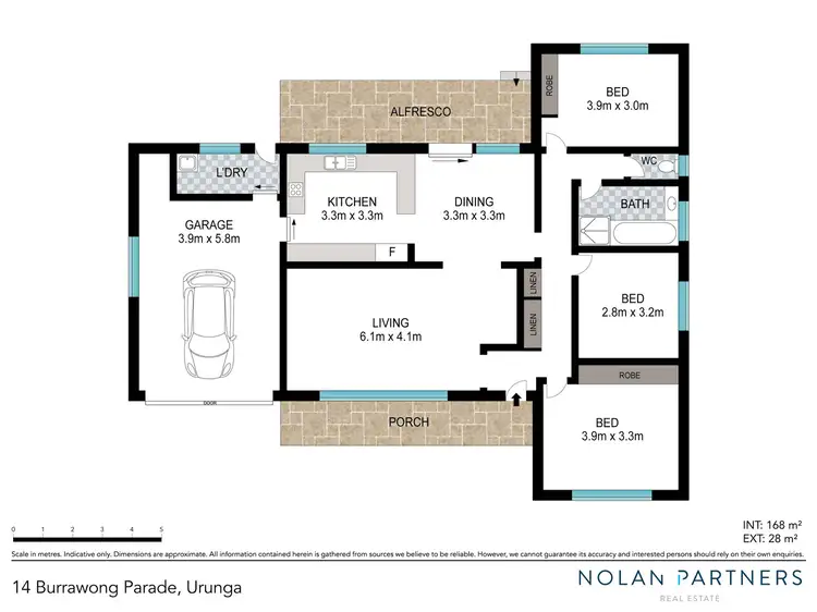 Floorplan of Homely house listing, 14 Burrawong Parade, Urunga NSW 2455