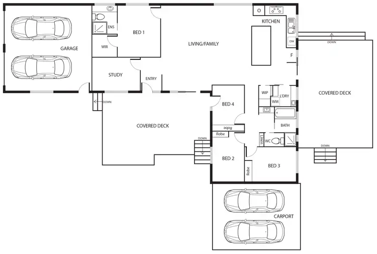 Floorplan of Homely house listing, 10 Maltby Circuit, Wanniassa ACT 2903