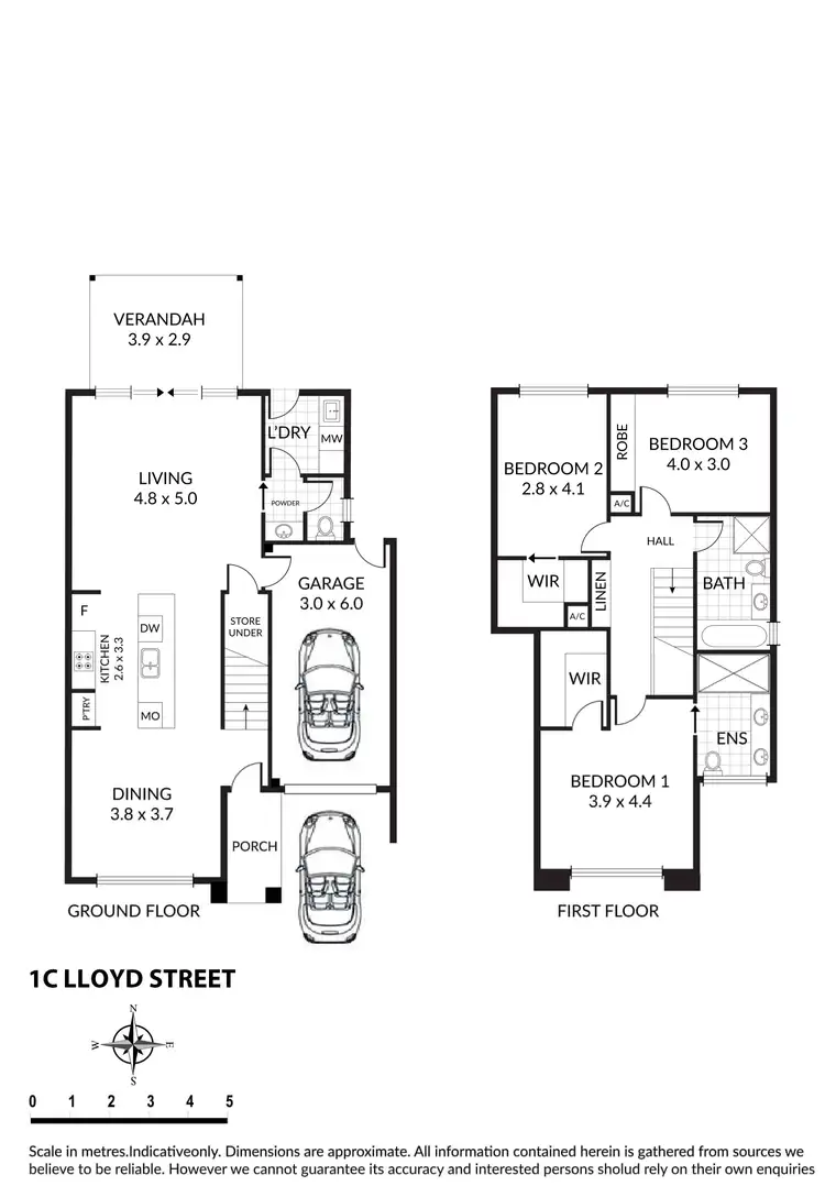 Floorplan of Homely house listing, 1C Lloyd Street, Hectorville SA 5073