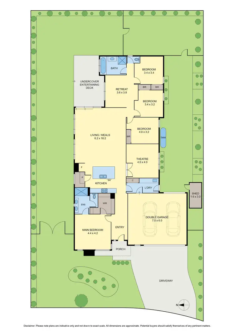 Floorplan of Homely house listing, 20 The Boomerang, Gisborne VIC 3437