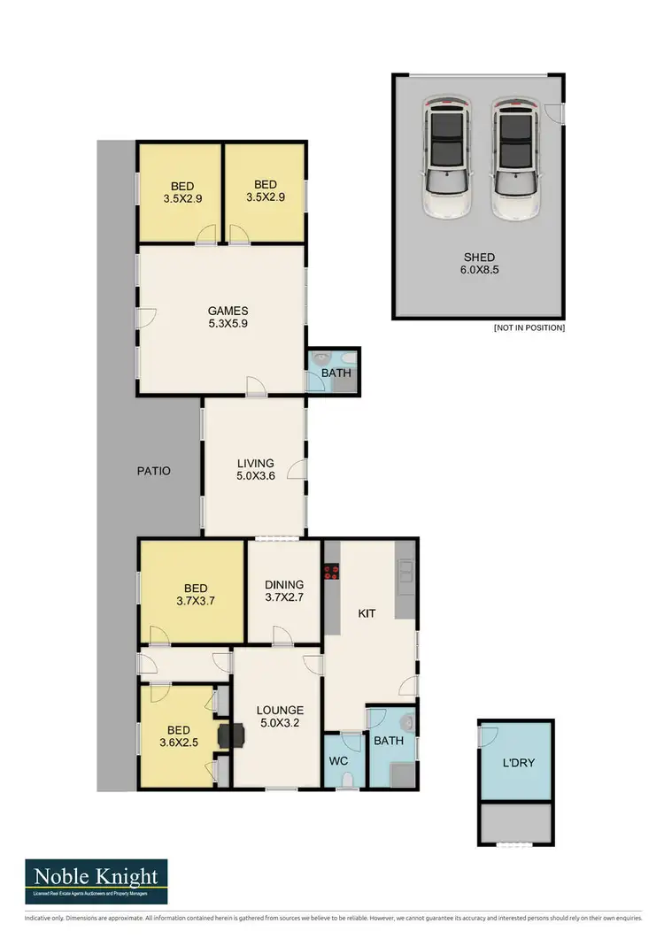Floorplan of Homely rural property listing, 5488 Melba Highway, Yea VIC 3717