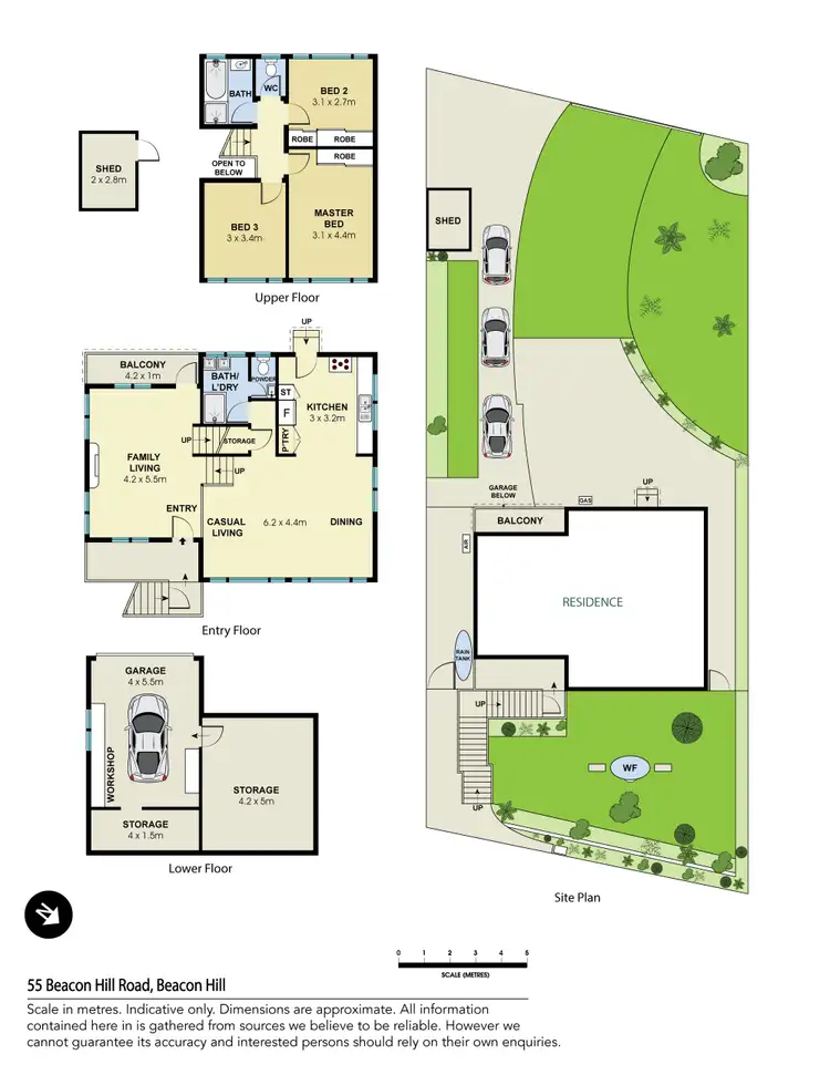 Floorplan of Homely house listing, 55 Beacon Hill Road, Beacon Hill NSW 2100