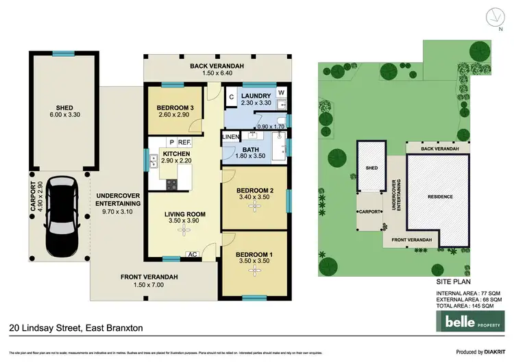 Floorplan of Homely house listing, 20 Lindsay Street, East Branxton NSW 2335