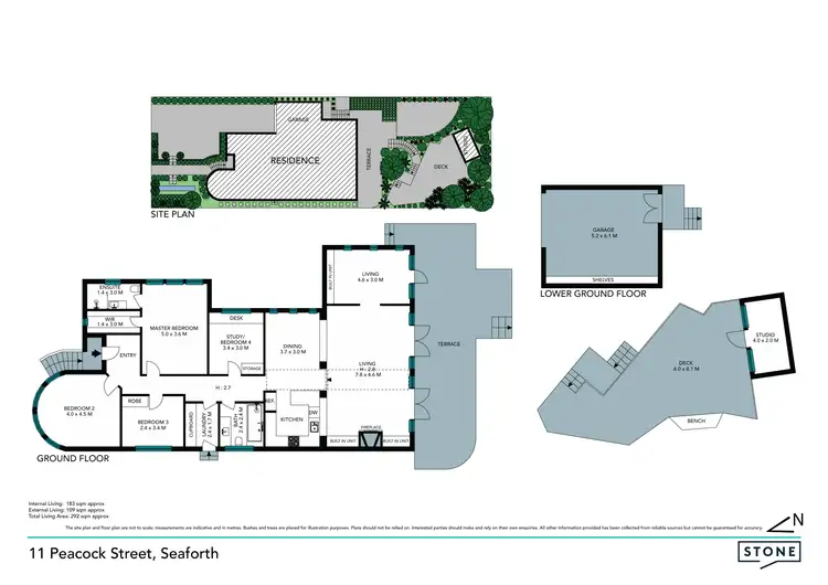 Floorplan of Homely house listing, 11 Peacock Street, Seaforth NSW 2092