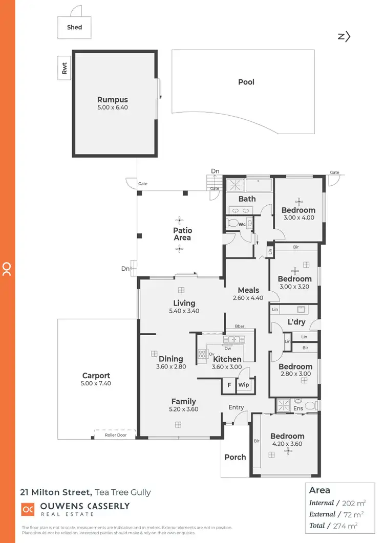 Floorplan of Homely house listing, 21 Milton Street, Tea Tree Gully SA 5091