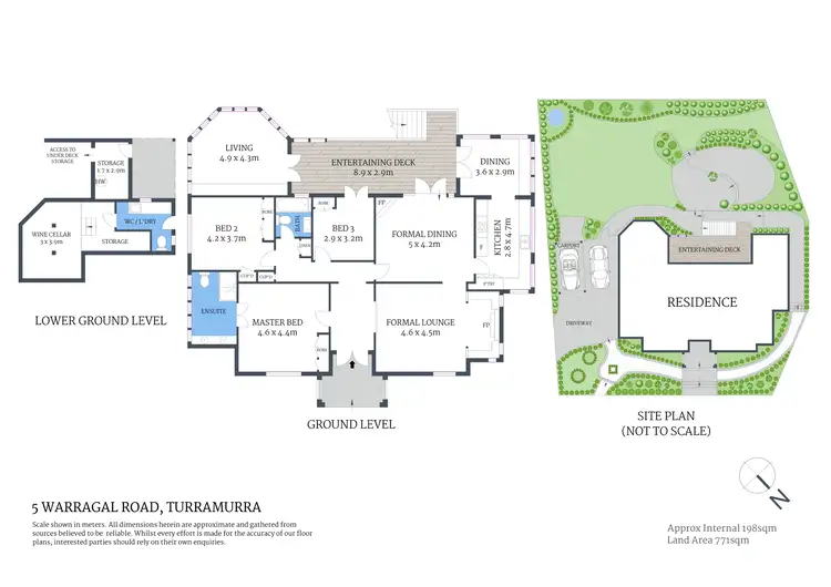 Floorplan of Homely house listing, 5 Warragal Road, Turramurra NSW 2074