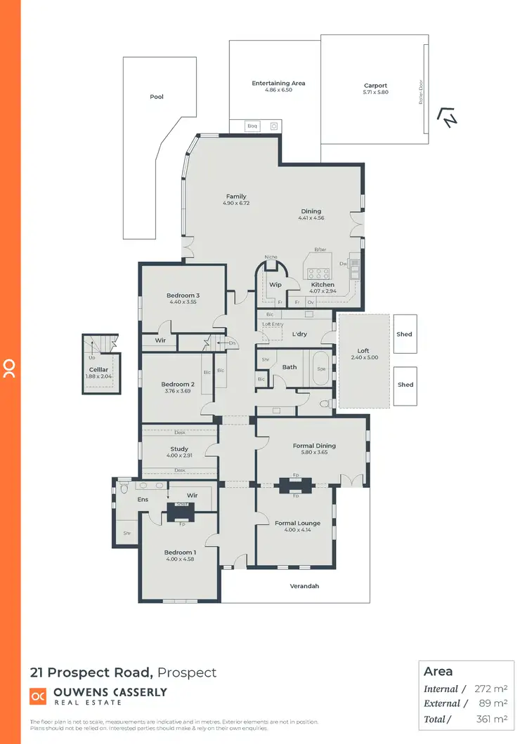 Floorplan of Homely house listing, 21 Prospect Terrace, Prospect SA 5082