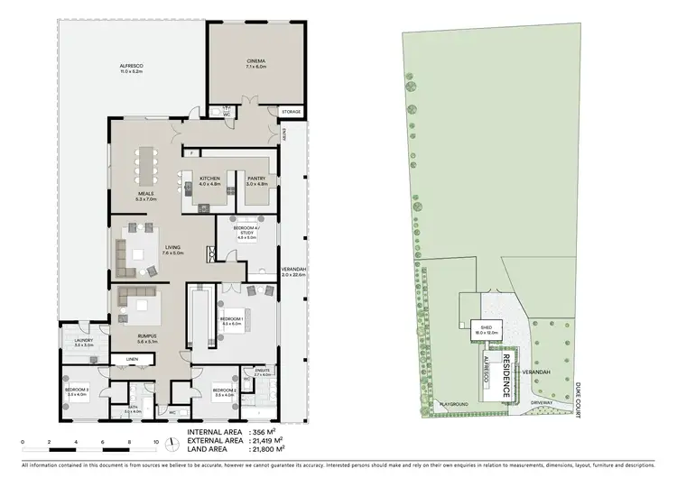 Floorplan of Homely house listing, 33 Duke Court, Smythes Creek VIC 3351