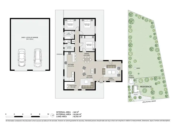 Floorplan of Homely house listing, 100 Jollys Hill Road, Smythes Creek VIC 3351
