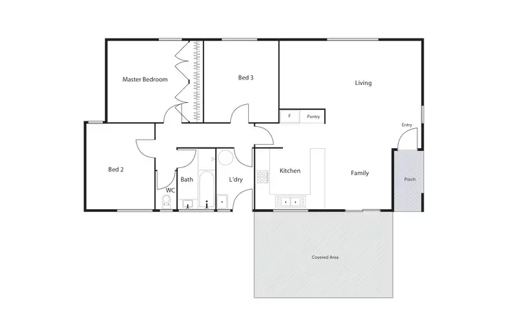 Floorplan of Homely house listing, 24 Wolff Crescent, Latham ACT 2615