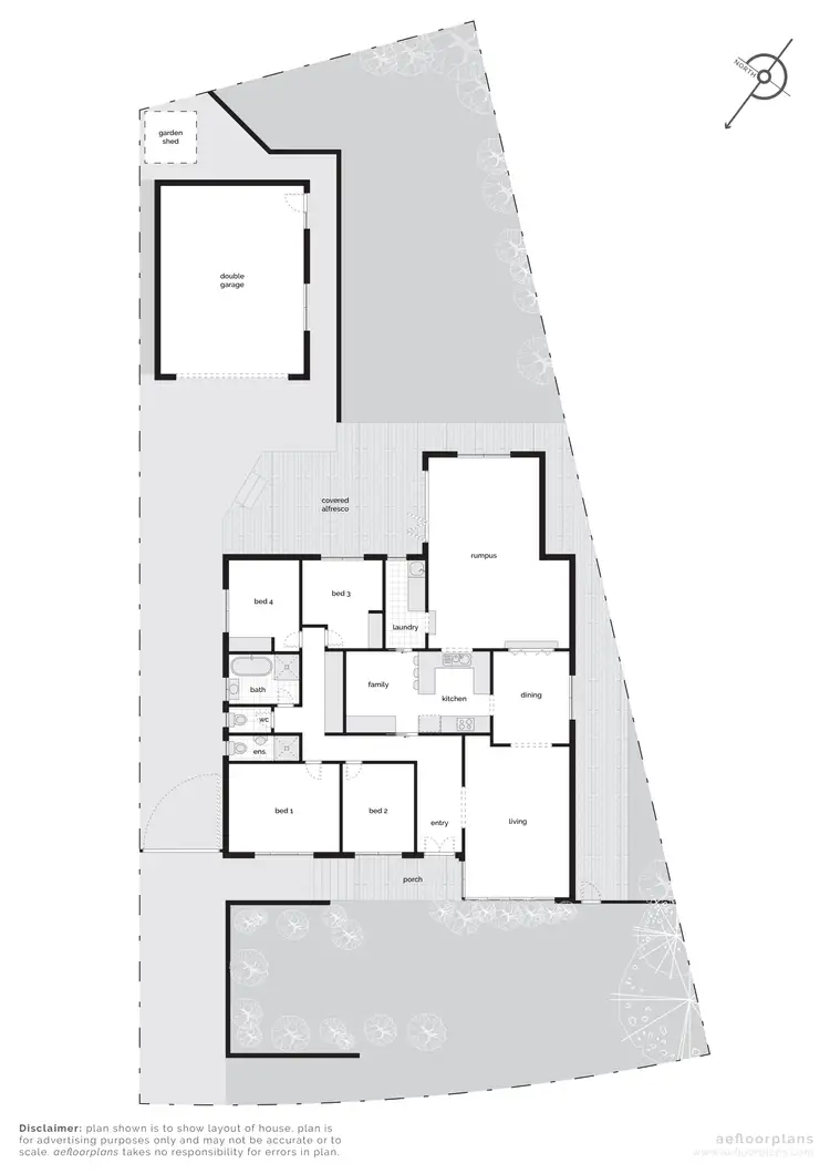 Floorplan of Homely house listing, 33 Armstrong Crescent, Holt ACT 2615