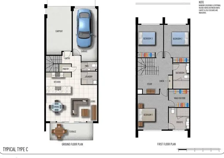 Floorplan of Homely townhouse listing, 13/156 Marina Quays Boulevard, Hope Island QLD 4212