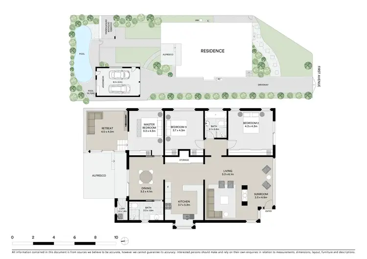 Floorplan of Homely house listing, 7 First Avenue, Toongabbie NSW 2146