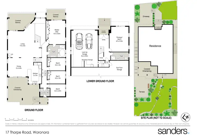 Floorplan of Homely house listing, 17 Thorp Road, Woronora NSW 2232