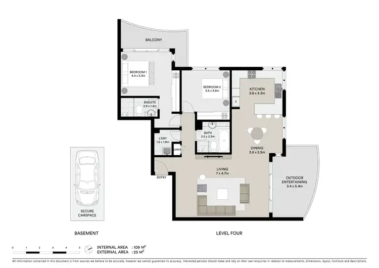 Floorplan of Homely apartment listing, 20/46 Dening Street, The Entrance NSW 2261