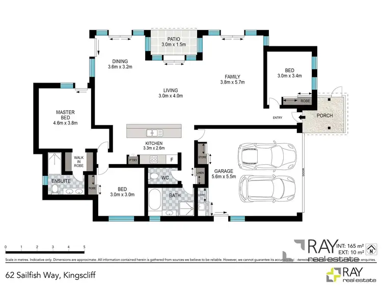 Floorplan of Homely house listing, 62 Sailfish Way, Kingscliff NSW 2487