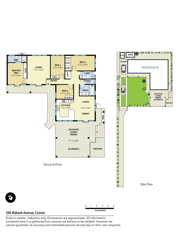Floorplan of Homely house listing, 29A Wabash Avenue, Cromer NSW 2099