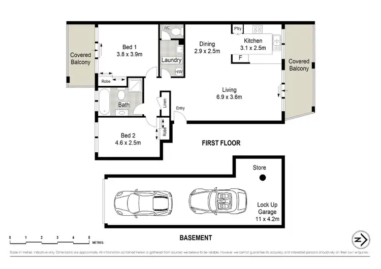 Floorplan of Homely unit listing, 25/16-24 Chapman Street, Gymea NSW 2227