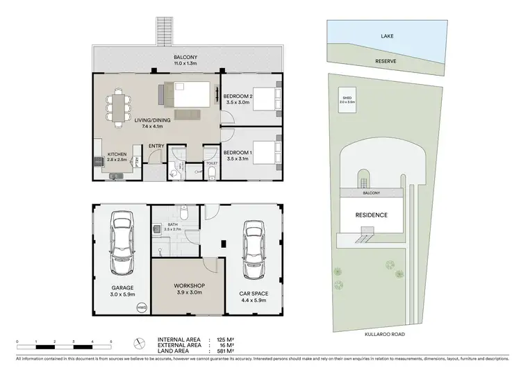 Floorplan of Homely house listing, 83 Kullaroo Road, Summerland Point NSW 2259