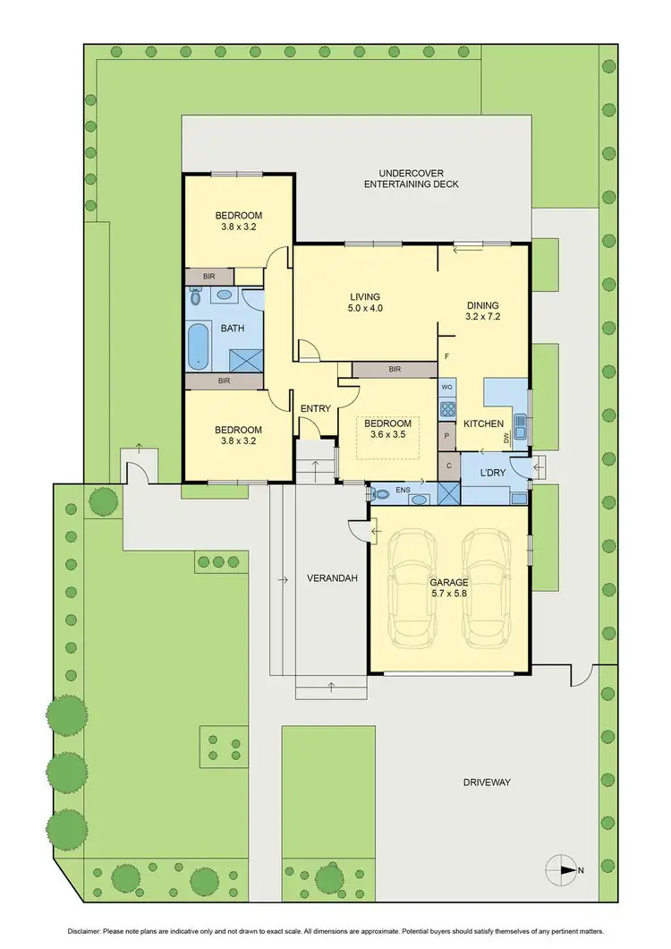 Floorplan of Homely house listing, 60 Stephen Street, Gisborne VIC 3437