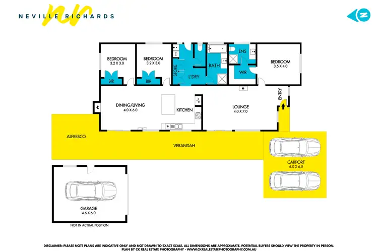 Floorplan of Homely house listing, 35 Leawarra Way, Clifton Springs VIC 3222