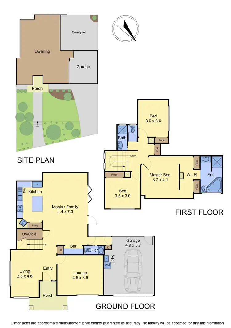 Floorplan of Homely house listing, 1/129 Mountain View Road, Briar Hill VIC 3088