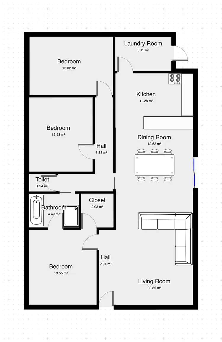 Floorplan of Homely house listing, 71 Ziegler Parade, Allansford VIC 3277