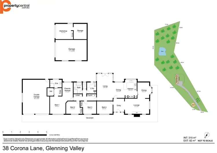Floorplan of Homely rural property listing, 38 Corona Lane, Glenning Valley NSW 2261