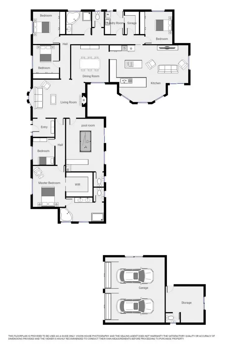 Floorplan of Homely house listing, 7 Lakeside Drive, Cabarita VIC 3505