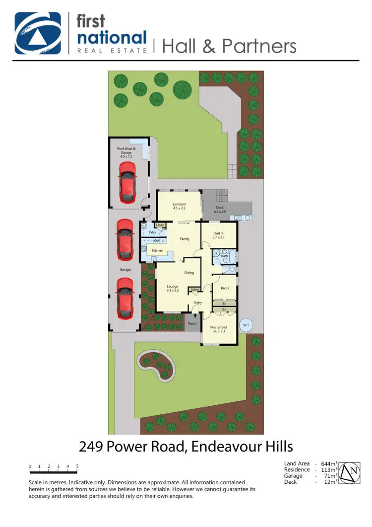 Floorplan of Homely house listing, 249 Power Road, Endeavour Hills VIC 3802