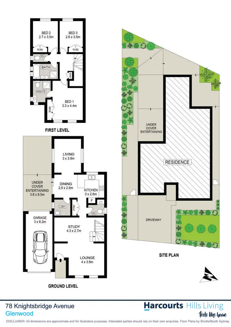 Floorplan of Homely house listing, 78 Knightsbridge Avenue, Glenwood NSW 2768