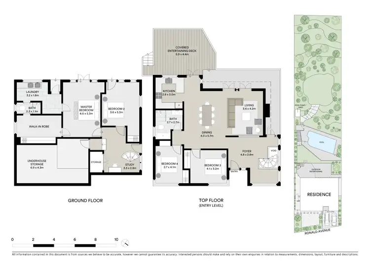 Floorplan of Homely house listing, 48 Ronald Avenue, Greenwich NSW 2065