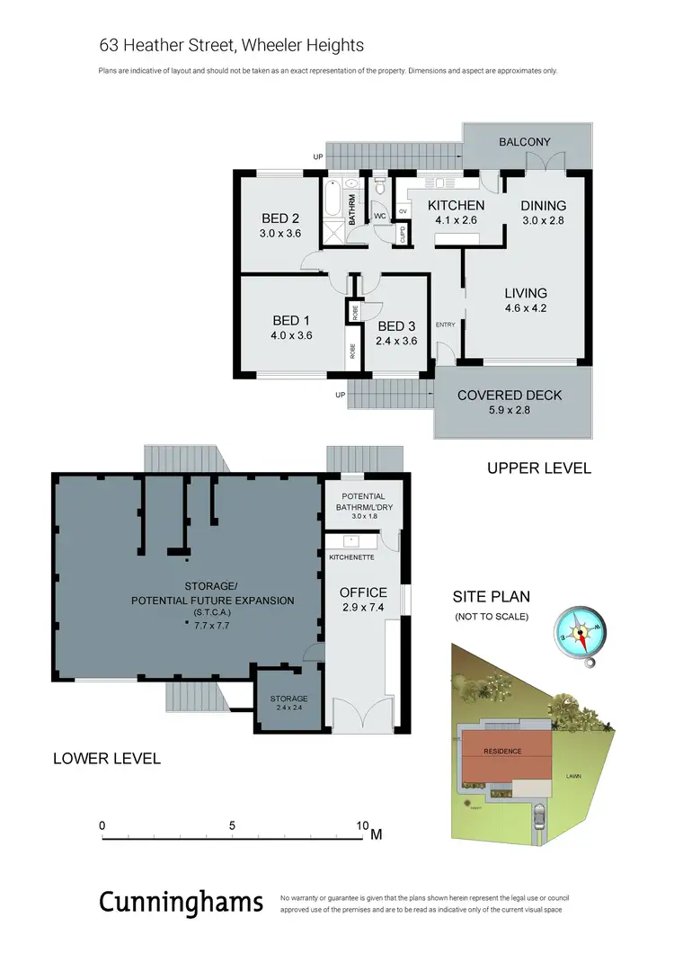 Floorplan of Homely house listing, 63 Heather Street, Wheeler Heights NSW 2097