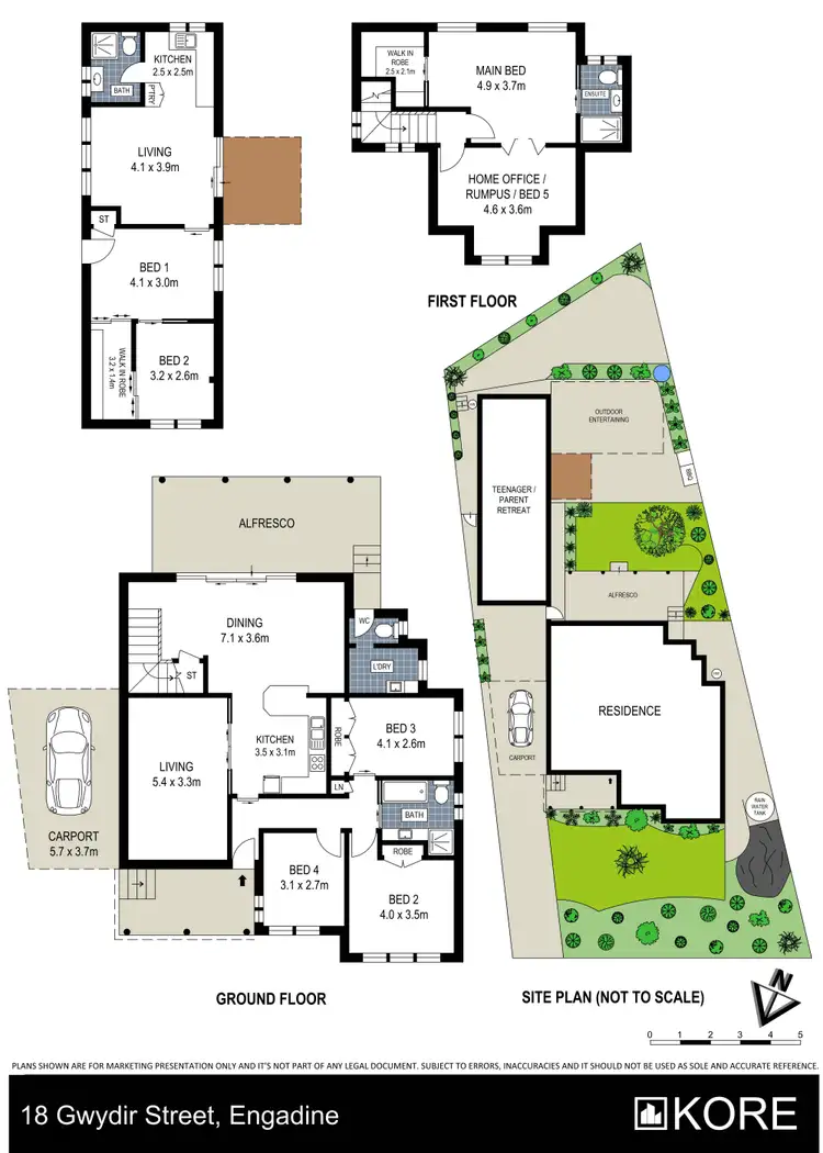 Floorplan of Homely house listing, 18 Gwydir Street, Engadine NSW 2233