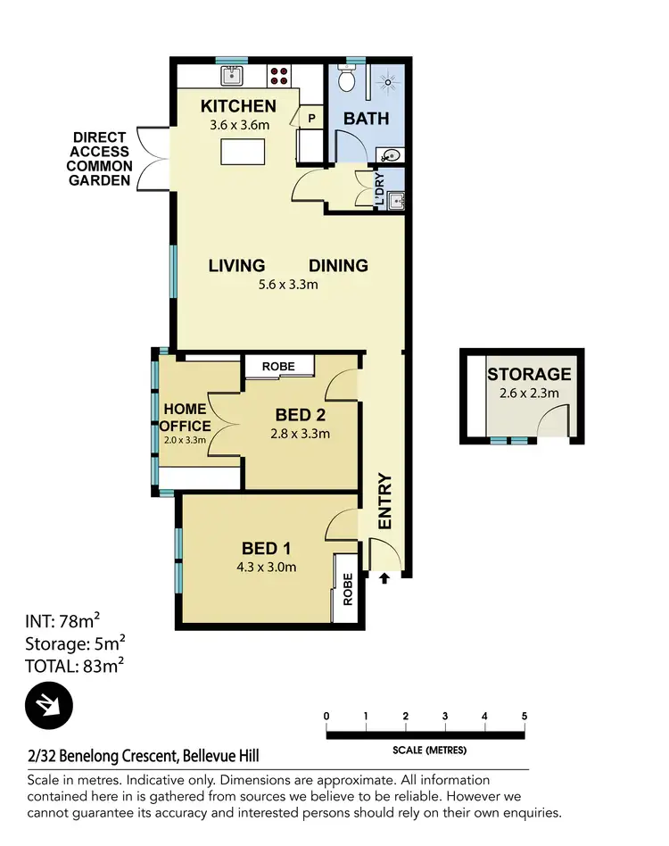 Floorplan of Homely apartment listing, 2/32 Benelong Crescent, Bellevue Hill NSW 2023
