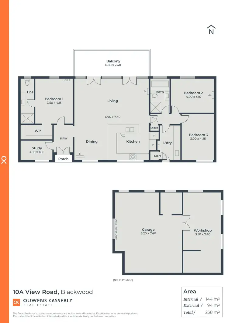 Floorplan of Homely house listing, 10a View Road, Blackwood SA 5051