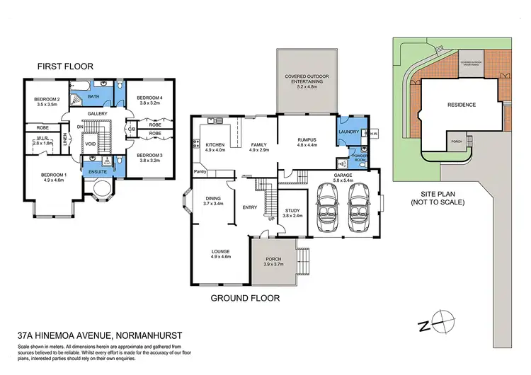 Floorplan of Homely house listing, 37A Hinemoa Avenue, Normanhurst NSW 2076